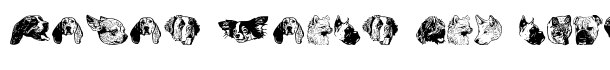 DoggyPrint AOE font logo