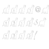 BillyBear Dinosaurs font