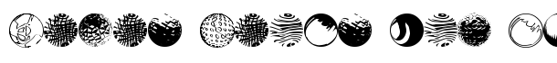 52 Sphereoids font logo