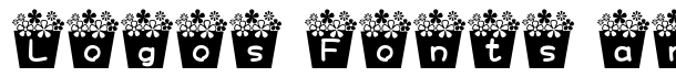 flower_font font logo