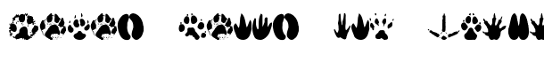 AnimalTracks font logo