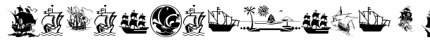 ArmadaPirata font logo