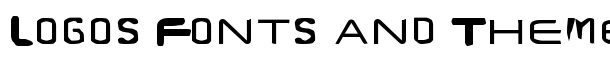 BrunstCaps font logo