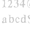 Decomposing font