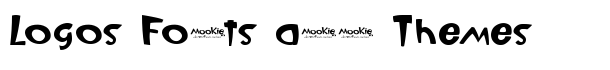 Mookie font logo