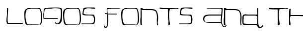 Peon font logo