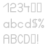 Certified font