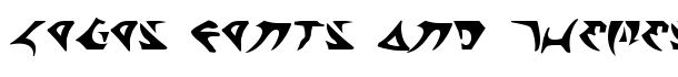 Kahless font logo