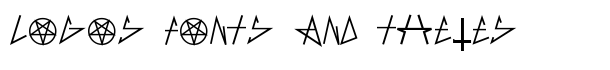 AntiChrist SuperstarSW font logo