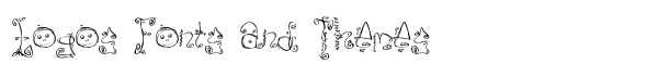 Danzin font logo