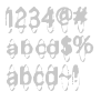 Mischstab Apfelsaft font