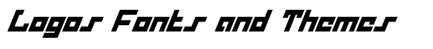 Drid Herder Solid Italic font logo