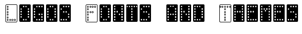 Domino normal font logo