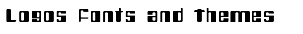 Robotic Monkey 1 font logo