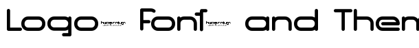 Hypernium(eval) font logo
