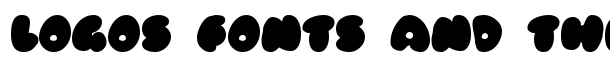 Rubberneck font logo