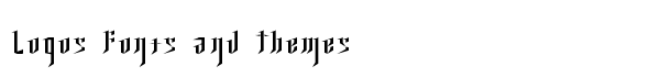 Ysgarth Normal font logo