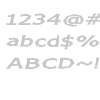 Chizz Wide Italic font