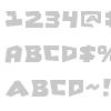 Cro-Magnum Jagged font