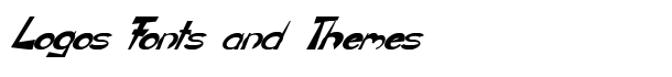 CIRCLINE Italic font logo