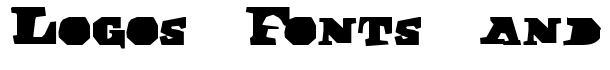 DarkBlack font logo