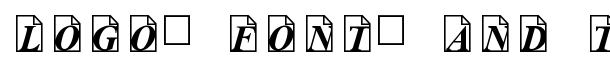 Paper Trail font logo