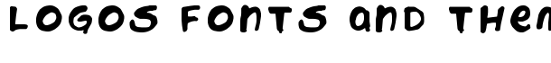 Chattery Teeth font logo