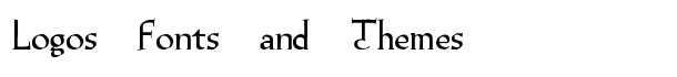 Rudolfo font logo