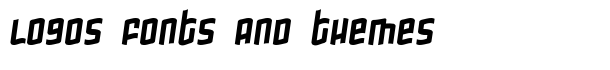 Gimmicky font logo