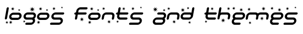 SF Technodelight Italic font logo
