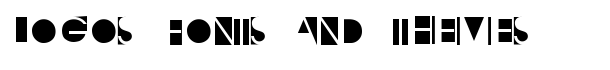 NegativeO font logo