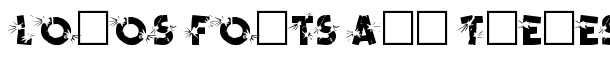 Shrapnel font logo
