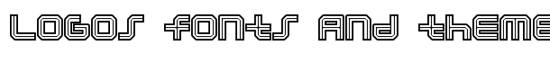 Lunaurora font logo