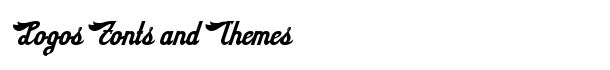 Sloe Gin Rickey font logo