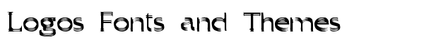 Trilayered font logo