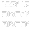Sci Fied Outline font
