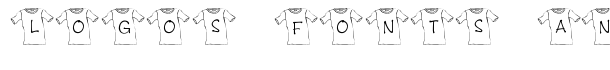 JLR T-Shirt font logo