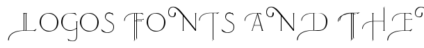 Larkin Capitals font logo