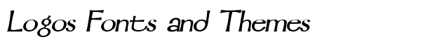 Mordred Demi Bold Italic font logo