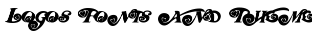 RDHoney font logo