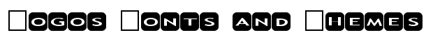 AlphaShapes rounded corners font logo