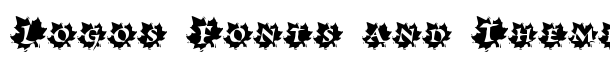 Maple Leaf Rag font logo