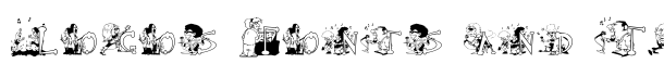 KG ROCK CONCERT font logo