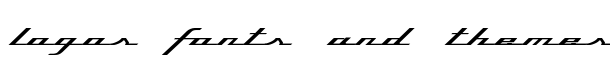 Top Speed font logo