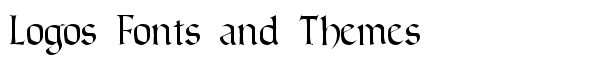 Lombardic Narrow font logo