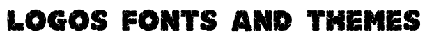 JFRockSolid font logo