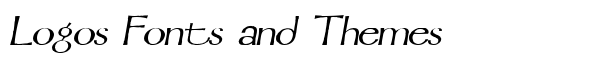 Mordred Italic font logo
