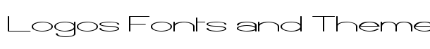 Castorgate Wide font logo
