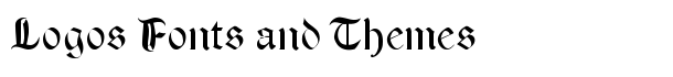BoereTudor font logo