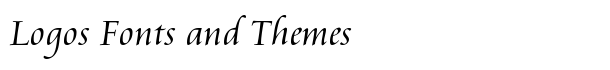 Aramis font logo